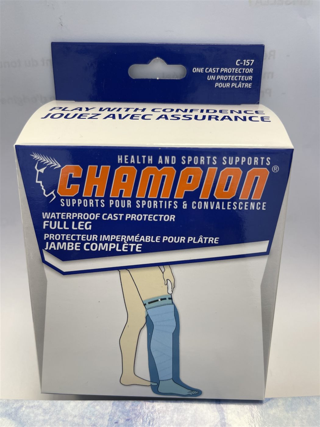 Protège-plâtre imperméable, jambe complète — Champion C-157