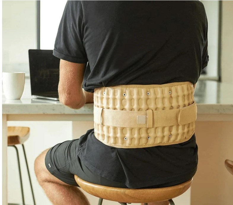 Ceinture de traction lombaire gonflable
