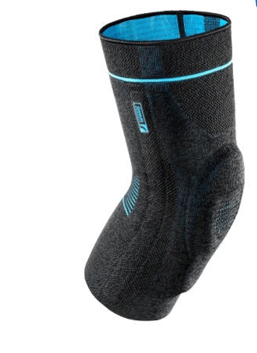 Genouillère en tricot de compression — coussinet rotulien